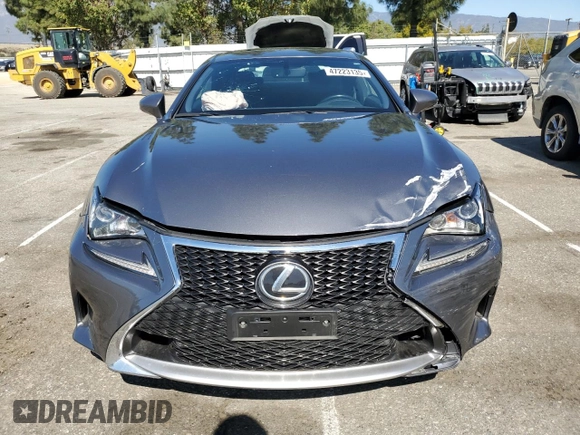 2017 Lexus RC 200t z VIN JTHHA5BCXH5005482, wystawiony jako Copart lot #47223135 z przebiegiem 85 763 mil mil oraz Szkoda całkowita • Salvage title. Historia ofert i sprzedaży dostępna na DreamBid. Obrazek 5.