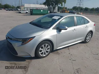 2024 Toyota Corolla LE with VIN 5YFB4MDE3RP105998, listed as a IAAI auction lot 42298906 with 5,217 mi miles and . Bid and sale history available at DreamBid. Image 2.