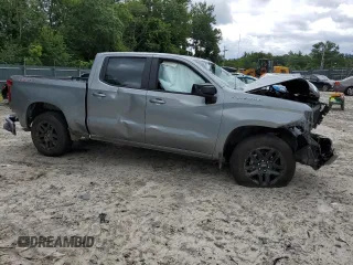 2024 Chevrolet Silverado 1500 RST with VIN 1GCPDEEK4RZ159204, listed as a Copart auction lot 66382754 with 0 mi miles and Salvage Title. Bid and sale history available at carsss.com. Image 4.