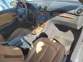 2005 Mercedes-Benz CLK 500 with VIN WDBTK75G65T049195, listed as a Copart auction lot 75549294 with Not Provided miles and Salvage Title. Bid and sale history available at DreamBid. Image 8.