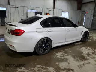 2016 BMW M3 with VIN WBS8M9C5XG5D30188, listed as a Copart auction lot 40713024 with 93,094 mi miles. Bid and sale history available at carsss.com. Image 3.