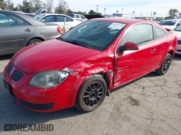2007 Pontiac G5 with VIN 1G2AL18F177123404, listed as a IAAI auction lot 41391339 with 137,572 mi miles. Bid and sale history available at carsss.com. Image 2.