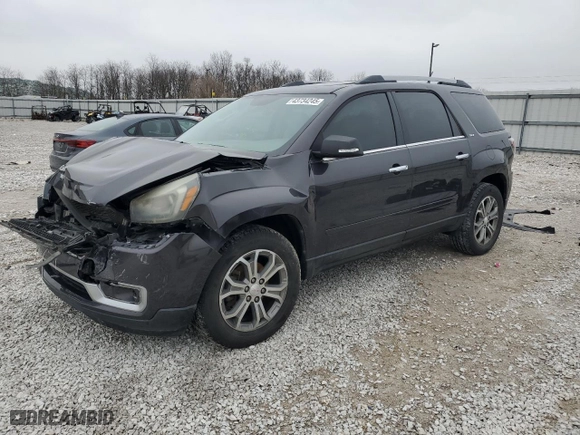 2015 GMC Acadia SLT with VIN 1GKKRRKD0FJ323037, listed as a Copart auction lot 43734245 with NaN miles and Salvage Title. Bid and sale history available at carsss.com. Image 1.