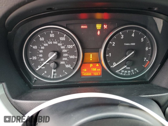2011 BMW 3 Series 328i xDrive with VIN WBAPK7G54BNN78561, listed as a Copart auction lot 49926444 with 145,695 mi miles and Salvage Title. Bid and sale history available at carsss.com. Image 9.