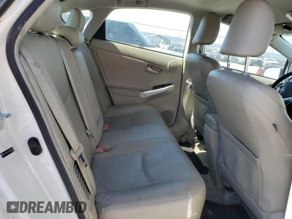 2011 Toyota Prius I with VIN JTDKN3DU6B5286063, listed as a Copart auction lot 50595235 with 292,854 mi miles and Clean Title. Bid and sale history available at carsss.com. Image 10.