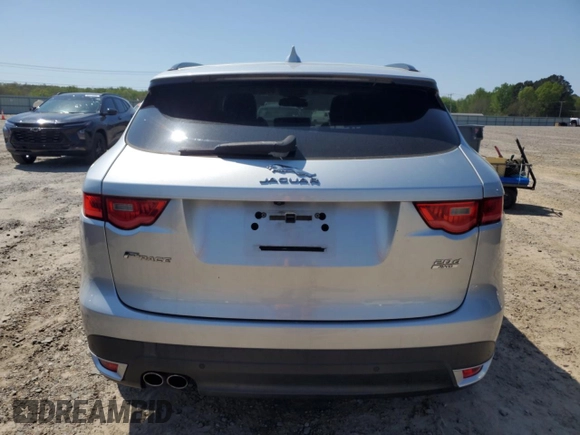 2017 Jaguar F-Pace 20d R-Sport with VIN SADCL2BN3HA098895, listed as a Copart auction lot 52218935 with 122,041 mi miles and Clean Title. Bid and sale history available at DreamBid. Image 6.