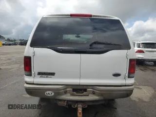 2003 Ford Excursion Eddie Bauer z VIN 1FMNU45S33ED05927, wystawiony jako Copart lot #65446335 z przebiegiem 149 989 mil mil oraz Czysty tytuł • Clean title. Historia ofert i sprzedaży dostępna na DreamBid. Obrazek 6.