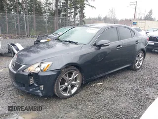 2009 Lexus IS 250 with VIN JTHBK262792084549, listed as a IAAI auction lot 41835760 with 151,234 mi miles and . Bid and sale history available at DreamBid. Image 2.