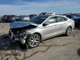 2015 Chevrolet Impala LTZ with VIN 2G1165S3XF9145027, listed as a Copart auction lot 89332075 with 94,260 mi miles and Salvage Title. Bid and sale history available at DreamBid. Image 1.