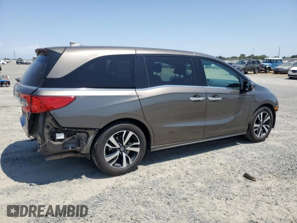 2019 Honda Odyssey Elite с VIN 5FNRL6H9XKB060537, выставлен на аукционе Copart как лот 60093305 с пробегом 58 446 миль миль и Списание • Salvage title. История ставок и продаж доступна на DreamBid. Изображение 3.