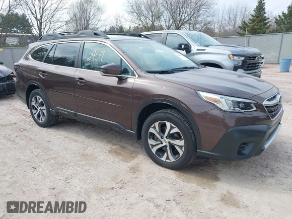 2022 Subaru Outback Limited z VIN 4S4BTANC8N3197171, wystawiony jako IAAI lot #42142957 z przebiegiem 49 991 mil mil oraz . Historia ofert i sprzedaży dostępna na DreamBid. Obrazek 1.