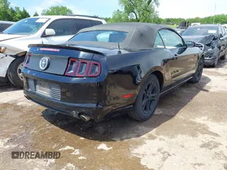 2014 Ford Mustang V6 with VIN 1ZVBP8EM2E5213487, listed as a IAAI auction lot 42183116 with 123,954 mi miles and . Bid and sale history available at DreamBid. Image 4.