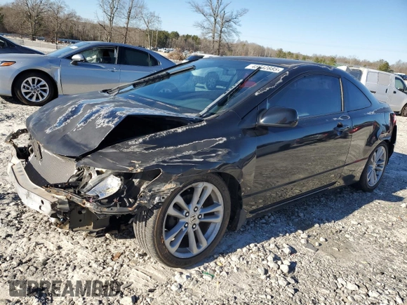 2008 Honda Civic Cpe LX with VIN 2HGFG12648H575661, listed as a Copart auction lot 55298675 with 171,609 mi miles and Non Repairable. Bid and sale history available at carsss.com. Image 1.