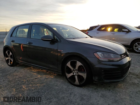 2015 Volkswagen Golf GTI S with VIN 3VW5T7AU2FM008708, listed as a Copart auction lot 78945574 with 80,898 mi miles and Salvage Title. Bid and sale history available at carsss.com. Image 4.