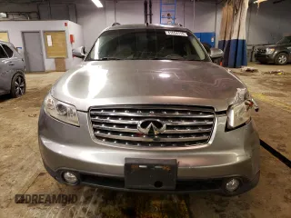 2004 Infiniti FX35 with VIN JNRAS08W24X221989, listed as a Copart auction lot 41694114 with 189,738 mi miles and Salvage Title. Bid and sale history available at carsss.com. Image 5.
