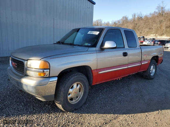 2000 GMC New Sierra 1500 SLE with VIN 1GTEK19T3YE384924, listed as a Copart auction lot 49610135 with NaN miles and Clean Title. Bid and sale history available at carsss.com. Image 1.