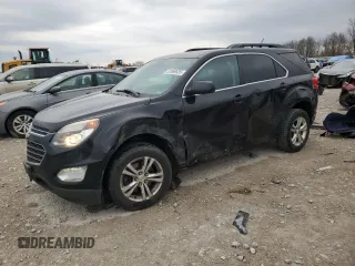 2016 Chevrolet Equinox LT with VIN 2GNFLFEKXG6348525, listed as a Copart auction lot 52869535 with 163,058 mi miles and Clean Title. Bid and sale history available at DreamBid. Image 1.
