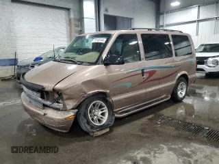 2002 Chevrolet Astro with VIN 1GNDM19XX2B149977, listed as a Copart auction lot 73148144 with 147,742 mi miles and Salvage Title. Bid and sale history available at carsss.com. Image 1.