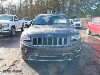 2014 Jeep Grand Cherokee Overland with VIN 1C4RJFCT8EC183165, listed as a IAAI auction lot 41298114 with 114,187 mi miles. Bid and sale history available at carsss.com. Image 12.