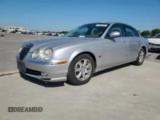 2003 Jaguar S-Type with VIN SAJEA01T43FM62477, listed as a Copart auction lot 52693085 with 109,761 mi miles and Salvage Title. Bid and sale history available at DreamBid. Image 1.