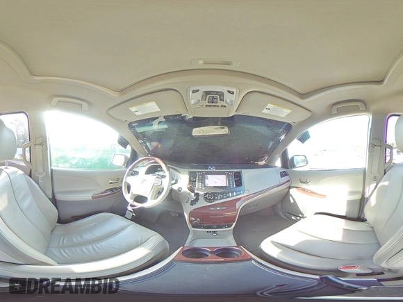 2013 Toyota Sienna XLE AAS with VIN 5TDYK3DC6DS402661, listed as a Copart auction lot 54224185 with 108,061 mi miles and Salvage Title. Bid and sale history available at carsss.com. Image 16.
