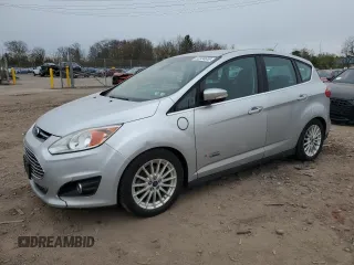 2015 Ford C-Max Energi SEL with VIN 1FADP5CU2FL109078, listed as a Copart auction lot 52394655 with 93,200 mi miles and Salvage Title. Bid and sale history available at carsss.com. Image 1.