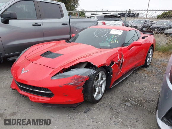 2015 Chevrolet Corvette 1LT z VIN 1G1YA2D77F5122992, wystawiony jako IAAI lot #42386670 z przebiegiem 59 722 mil mil oraz . Historia ofert i sprzedaży dostępna na DreamBid. Obrazek 23.