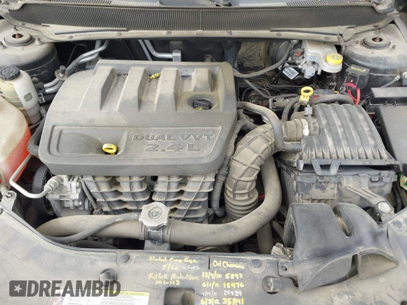 2010 Dodge Avenger R/T with VIN 1B3CC5FB1AN200983, listed as a IAAI auction lot 41959344 with 121,934 mi miles and . Bid and sale history available at DreamBid. Image 10.