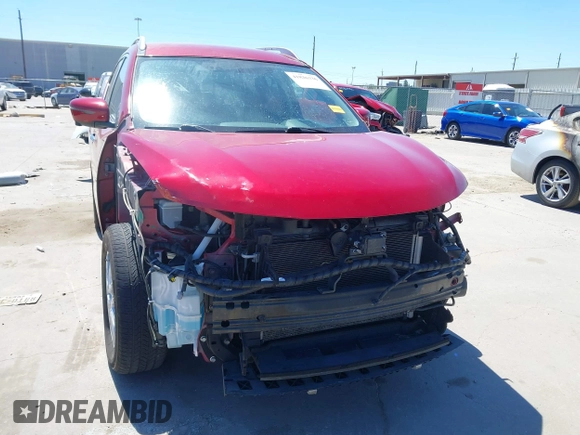 2017 Nissan Rogue SL with VIN JN8AT2MV7HW277674, listed as a IAAI auction lot 41837800 with 99,301 mi miles. Bid and sale history available at carsss.com. Image 6.