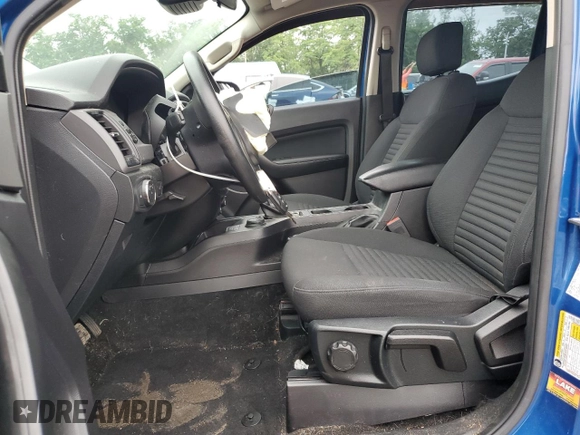 2020 Ford Ranger XL with VIN 1FTER4FH2LLA72904, listed as a Copart auction lot 61062265 with 39,262 mi miles and Salvage title. Bid and sale history available at DreamBid. Image 7.