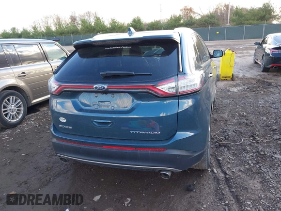 2016 Ford Edge Titanium with VIN 2FMPK3K80GBB48344, listed as a IAAI auction lot 40812473 with 65,999 mi miles. Bid and sale history available at carsss.com. Image 16.