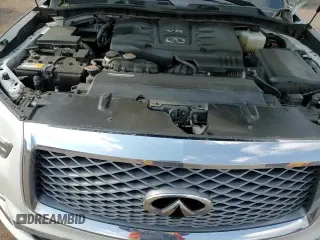 2021 Infiniti QX80 Sensory z VIN JN8AZ2BE0M9267692, wystawiony jako Copart lot #66665635 z przebiegiem 59 782 mil mil oraz Czysty tytuł • Clean title. Historia ofert i sprzedaży dostępna na DreamBid. Obrazek 14.