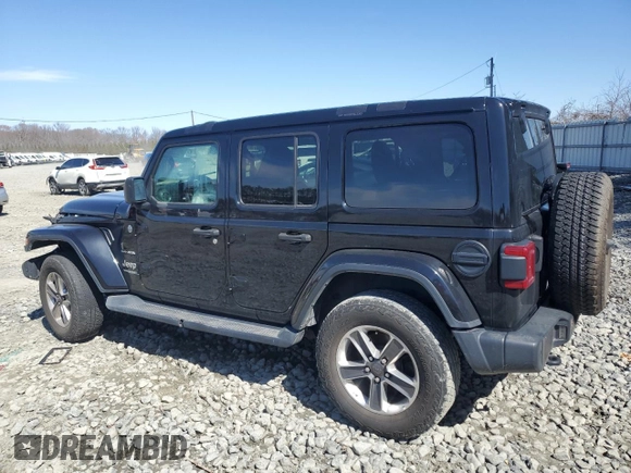 2021 Jeep Wrangler Unlimited Sahara z VIN 1C4HJXEN0MW521302, wystawiony jako Copart lot #49397615 z przebiegiem 24 539 mil mil oraz Szkoda całkowita • Salvage title. Historia ofert i sprzedaży dostępna na DreamBid. Obrazek 2.