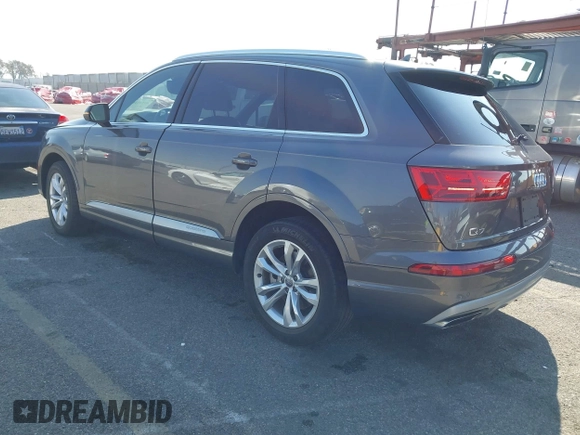 2019 Audi Q7 Premium with VIN WA1AHAF71KD016656, listed as a IAAI auction lot 41545261 with 63,394 mi miles and . Bid and sale history available at DreamBid. Image 3.