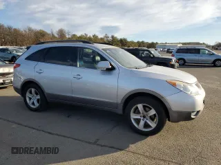 2007 Hyundai Veracruz GLS with VIN KM8NU73C77U021984, listed as a Copart auction lot 87482384 with 114,312 mi miles and Salvage Title. Bid and sale history available at DreamBid. Image 4.