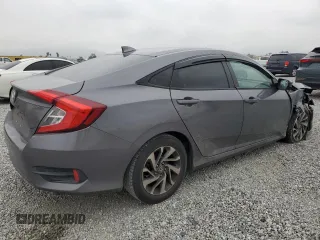 2018 Honda Civic EX with VIN 2HGFC2F77JH519708, listed as a Copart auction lot 50783365 with 88,034 mi miles and Salvage Title. Bid and sale history available at DreamBid. Image 3.