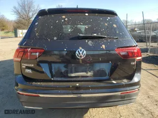 2018 Volkswagen Tiguan SEL with VIN 3VV3B7AX5JM152352, listed as a Copart auction lot 46411295 with 75,462 mi miles and Salvage Title. Bid and sale history available at carsss.com. Image 6.
