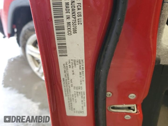 2023 Jeep Compass Sport z VIN 3C4NJDANXPT537086, wystawiony jako Copart lot #49070265 z przebiegiem 14 929 mil mil oraz Szkoda całkowita • Salvage title. Historia ofert i sprzedaży dostępna na DreamBid. Obrazek 13.