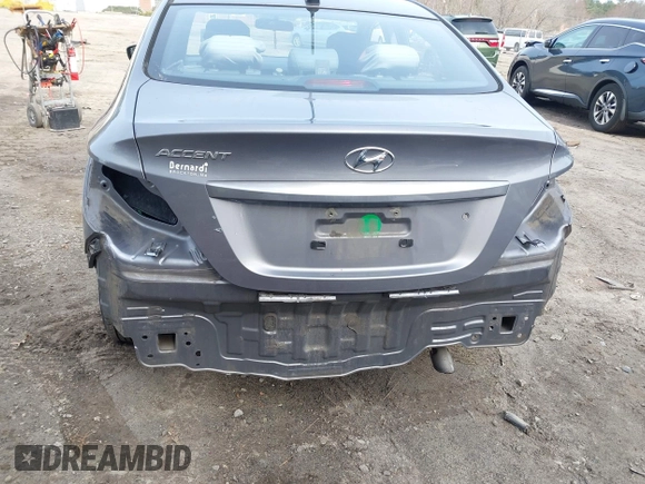 2014 Hyundai Accent GLS with VIN KMHCT4AE0EU739273, listed as a IAAI auction lot 41919295 with 105,312 mi miles and . Bid and sale history available at carsss.com. Image 6.