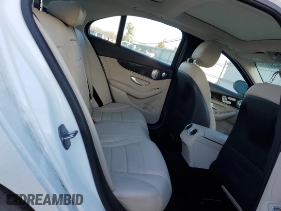 2020 Mercedes-Benz C 300 with VIN WDDWF8DB1LR546475, listed as a Copart auction lot 42337045 with 92,892 mi miles and Salvage title. Bid and sale history available at DreamBid. Image 10.