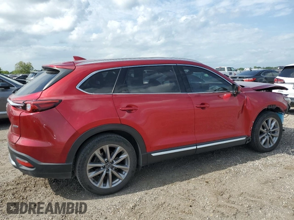 2021 Mazda CX-9 Grand Touring with VIN JM3TCBDY4M0539332, listed as a Copart auction lot 54756125 with 65,614 mi miles and Salvage title. Bid and sale history available at DreamBid. Image 3.
