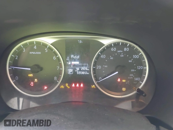 2021 Nissan Kicks S with VIN 3N1CP5BV4ML510992, listed as a IAAI auction lot 41907512 with 59,380 mi miles and . Bid and sale history available at DreamBid. Image 7.