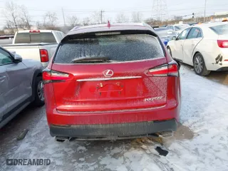 2017 Lexus NX with VIN JTJBARBZ9H2140003, listed as a IAAI auction lot 41375063 with NaN miles. Bid and sale history available at carsss.com. Image 16.