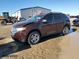 2012 Ford Edge SE with VIN 2FMDK3GC4CBA12468, listed as a Copart auction lot 88999515 with 144,448 mi miles and Salvage Title. Bid and sale history available at carsss.com. Image 1.