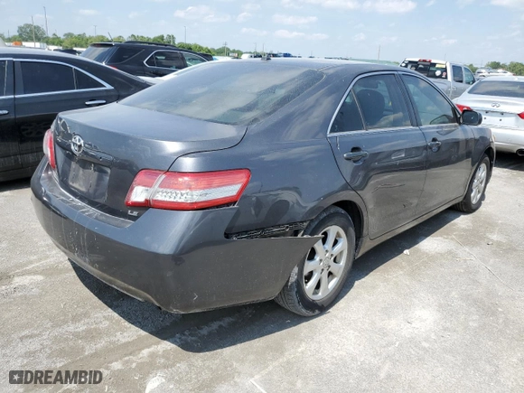 2011 Toyota Camry LE with VIN 4T1BF3EK1BU698516, listed as a Copart auction lot 54946734 with 157,480 mi miles and Salvage Title. Bid and sale history available at carsss.com. Image 3.