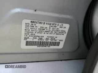 2015 Infiniti Q50 Premium with VIN JN1BV7AR3FM411834, listed as a Copart auction lot 48333555 with 129,346 mi miles and Salvage Title. Bid and sale history available at carsss.com. Image 12.