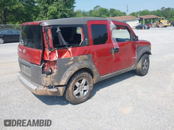 2004 Honda Element EX with VIN 5J6YH28584L026108, listed as a IAAI auction lot 42391346 with 285,776 mi miles and . Bid and sale history available at DreamBid. Image 4.