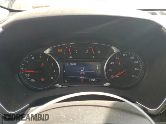 2023 Chevrolet Equinox LT with VIN 3GNAXKEG2PL110005, listed as a Copart auction lot 50796955 with 15,534 mi miles and Clean Title. Bid and sale history available at DreamBid. Image 9.