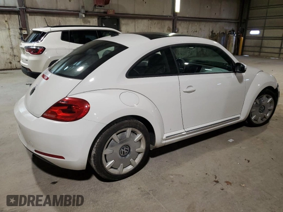 2012 Volkswagen Beetle 2.5L PZEV with VIN 3VWJP7AT3CM610930, listed as a Copart auction lot 79702664 with 0 mi miles and Salvage Title. Bid and sale history available at carsss.com. Image 3.