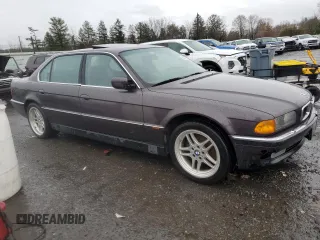 1997 BMW 7 Series 740il with VIN WBAGJ8329VDM00157, listed as a Copart auction lot 84459384 with 179,307 mi miles and Clean Title. Bid and sale history available at carsss.com. Image 4.